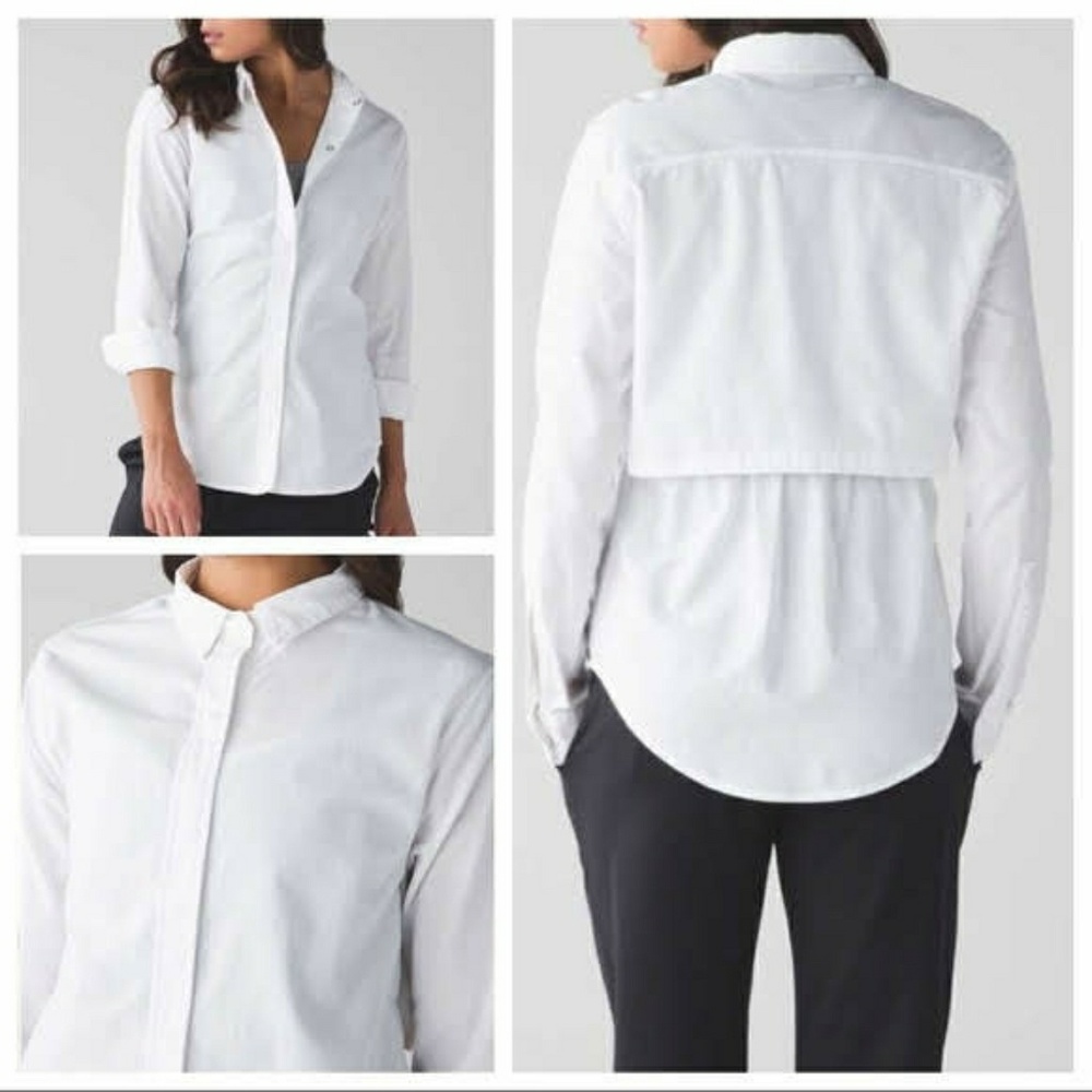 Lululemon getaway Oxford shirt